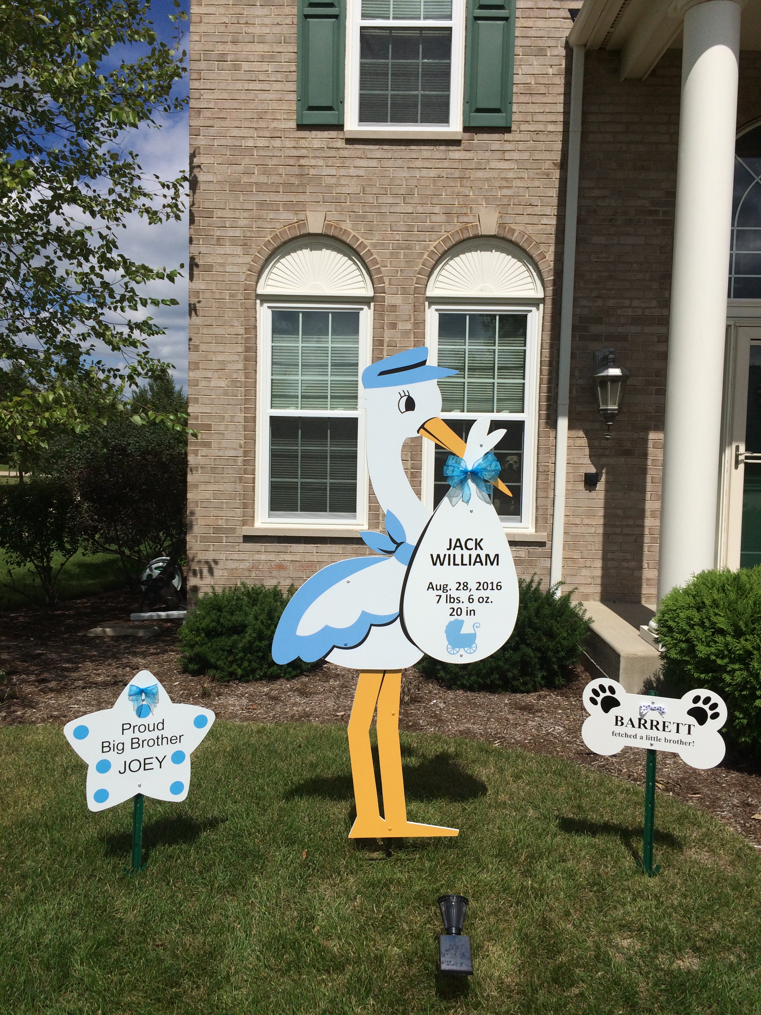 Jack William stork sign