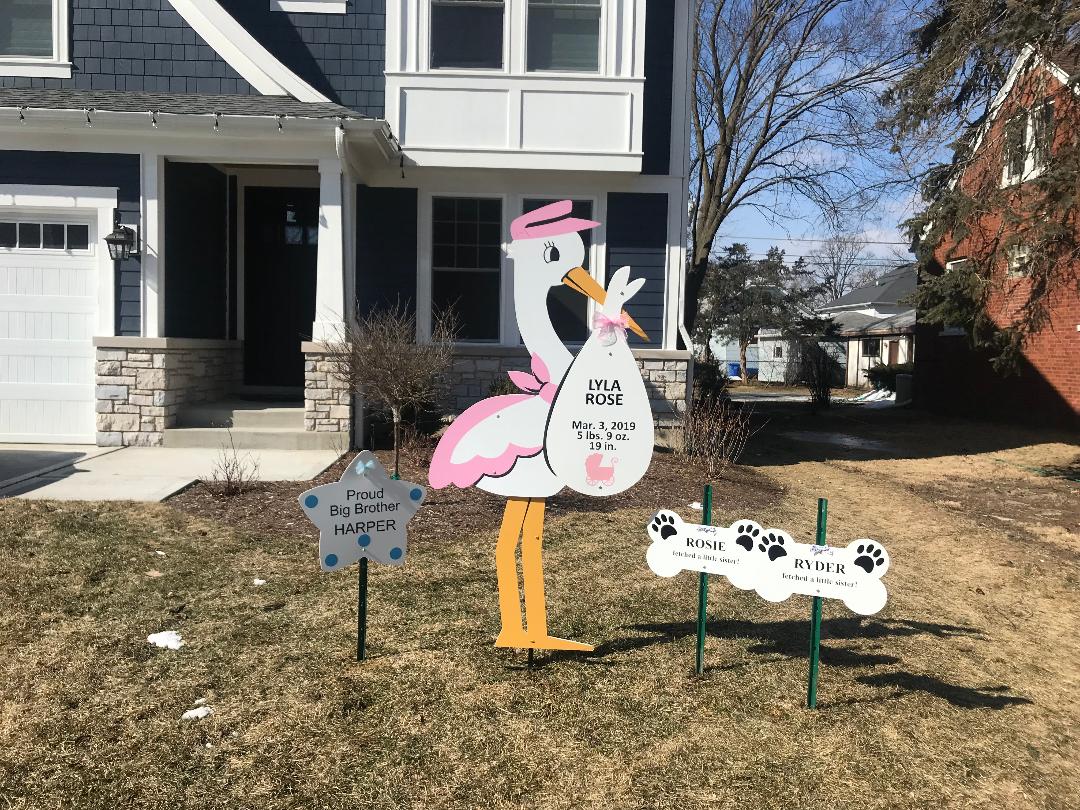 Stork sign